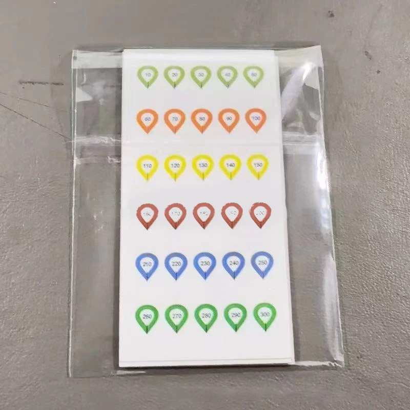 B*New 10 Sheets  Scope Turret Sticker Set Scope Adjustment Dope Stickers  Scope Turret Tags For Distance Markers