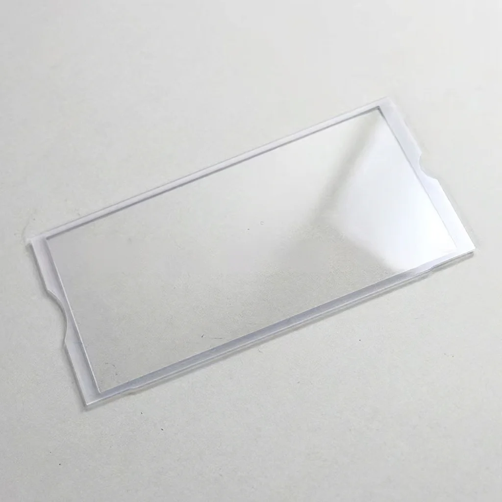 1PC Glass Plastic Mirror Cover For PSP1000 PSP2000 PSP 3000 Screen Lens Protector Cover Lens Clear