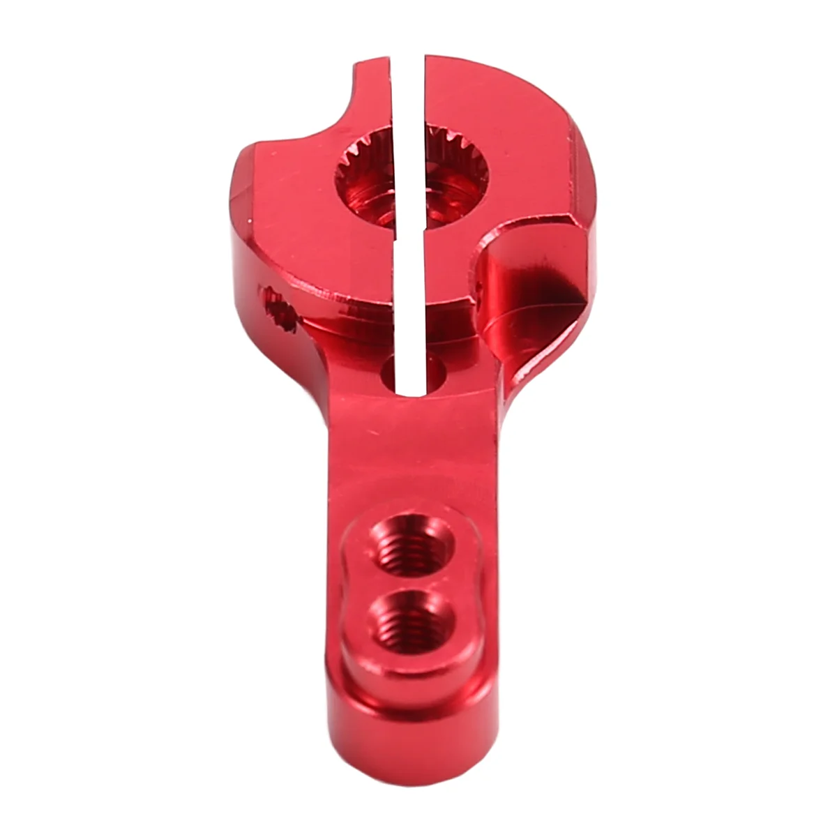 AM-5PCS 25T M3 Metal RC Servo Horn Aluminum Arm Set for / E9001 Futaba Savox DIY Car Toy 35mm Red