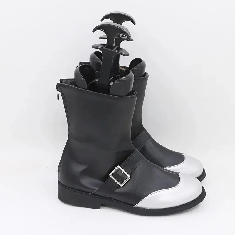 

DY20 аниме Yakuza Goro Majima ботинки для косплея черные туфли Хэллоуин карнавал вечерние ролевые игры костюм реквизит для женщин и мужчин 25