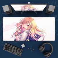 Accessori per PC Speed, tappetino per mouse My Dress-Up Darling, tappetino da tavolo, tappeto Marin Kitagawa, 900x400mm, stampa HD, tappeto da gioco in gomma 16