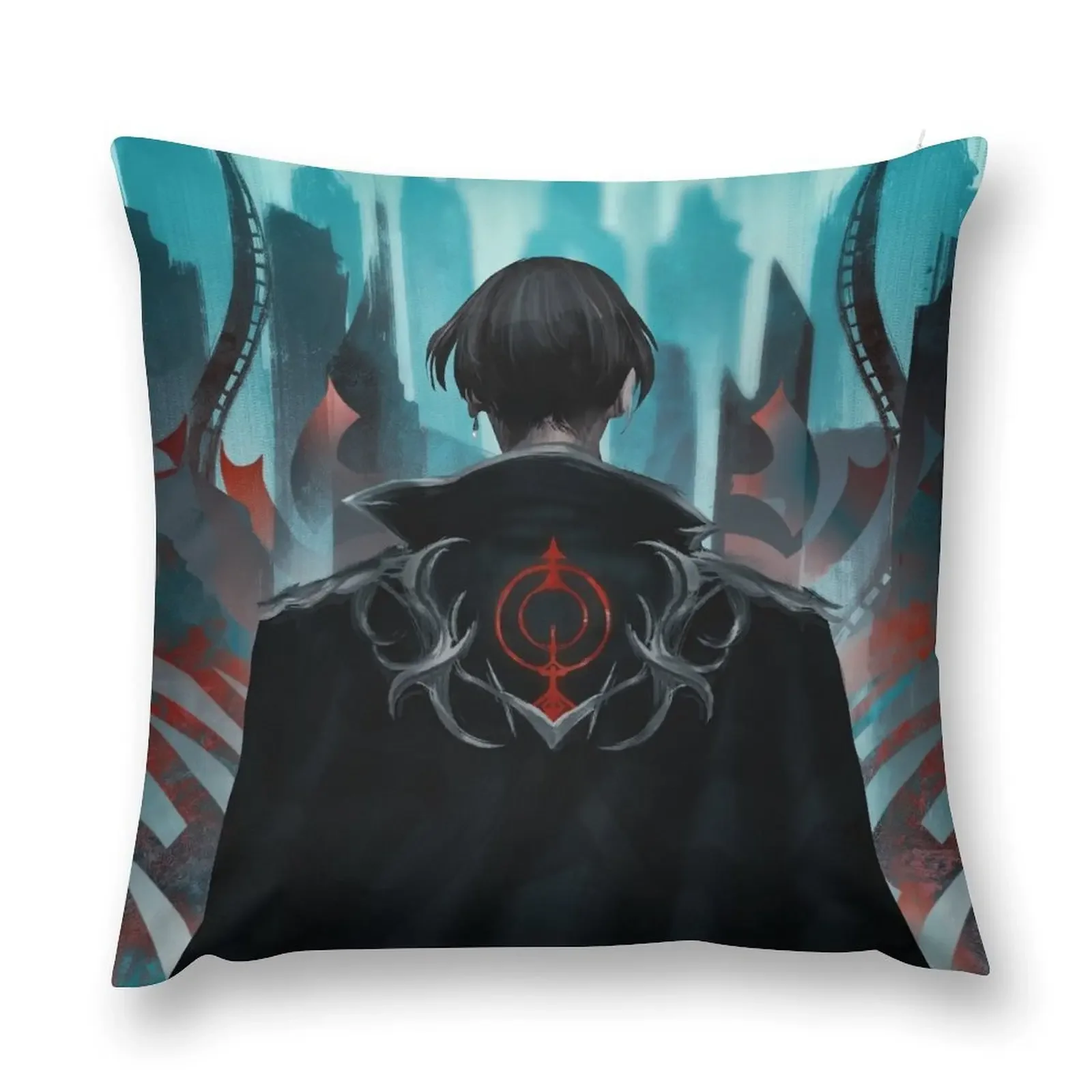 The Architect Throw Pillow Anime anime girl pillow