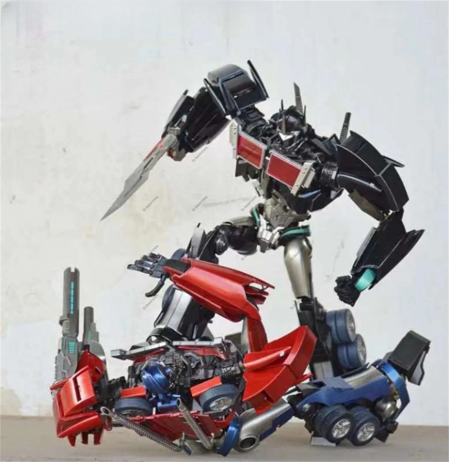 [Disponibile] IRON WARRIOR IW07 IW-07 IW-07B Black Captain 2.0 Versione OP Commander DLX Action Figure in scala metallica Regalo da collezione