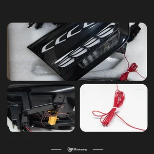 AKD Car Style Accessoires für BMW F30 Hecklichter 2013-2018 F80 LED Hecklichtlampe 320i 325i 330i Automatisches Signal 8 Hauptverkäufe BMW 320i LED Lantern - №7