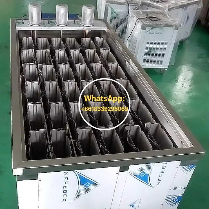 1T 15T Ice Brick Maker Machine Industrial Block Ice Machine High Capacity Ice Block Maker Machines Stainless Steel Customzied