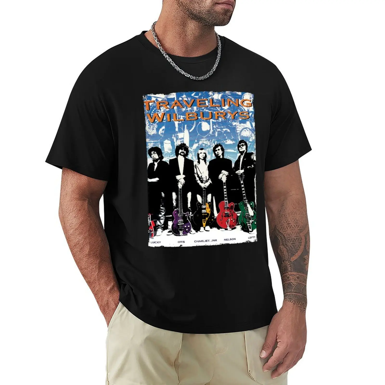 

The Traveling Wilburys T-Shirt anime graphics tops plus sizes mens t shirts casual stylish