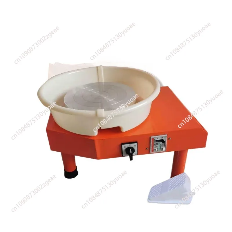 Electric Pottery Wheel Machine, Clay Forming Machine, Foot Pedal Control, DIY Ceramic Clay Sculpting Tool