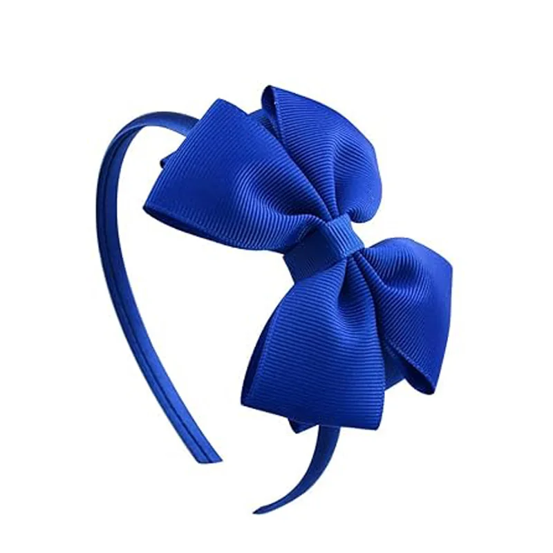 Fashion 20pcs Bow Headband  Ribbon winding Hair Hoop for Girls Toddlers Party Decor Cosplay Costume Headwear Makeup Handmade