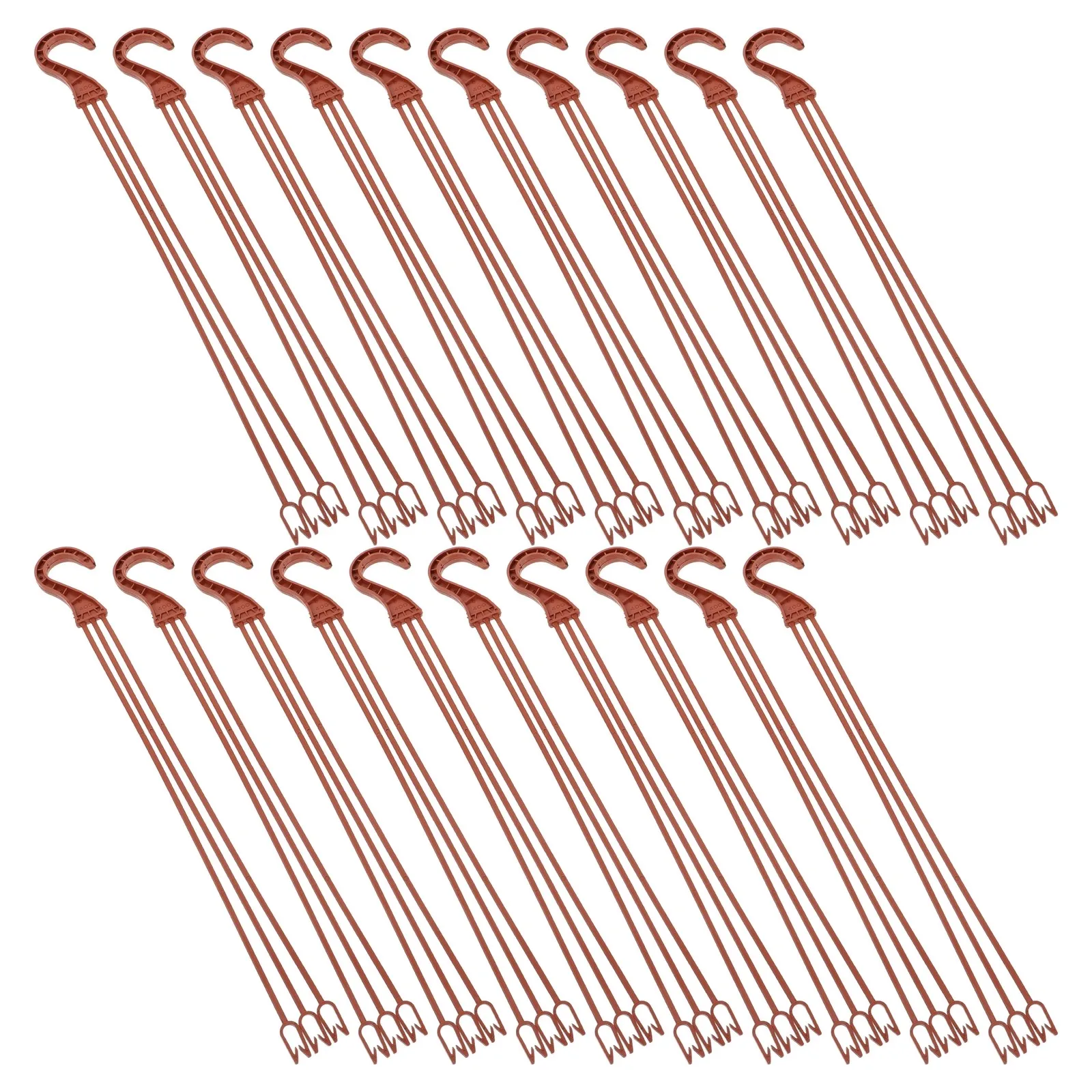 50 Pcs Flower Pot Hanging Bracket Hook Basket Hooks Hanger Garden Decor Flowerpot Wall Brackets Hangers