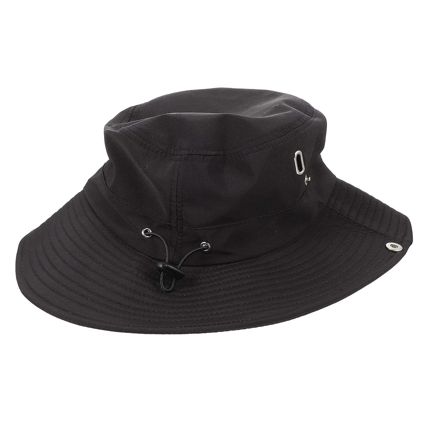 

Wide Brim Sun Hat Summer Quick Dry Bucket Polyester Fishing Hat Large Size Big Sunbonnet UV Protection Outdoor