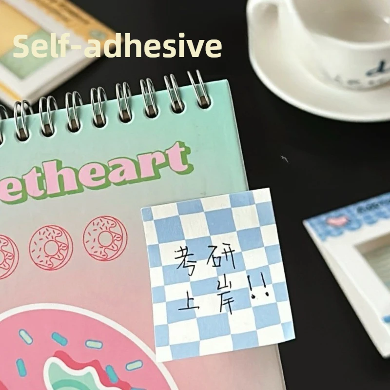 جديد متقلب مزيج ملاحظات لاصقة سلسلة رومانسية دفتر الديكور المواد الأساسية ورقة رسالة اوراق الملاحظات مكتب المدرسة
