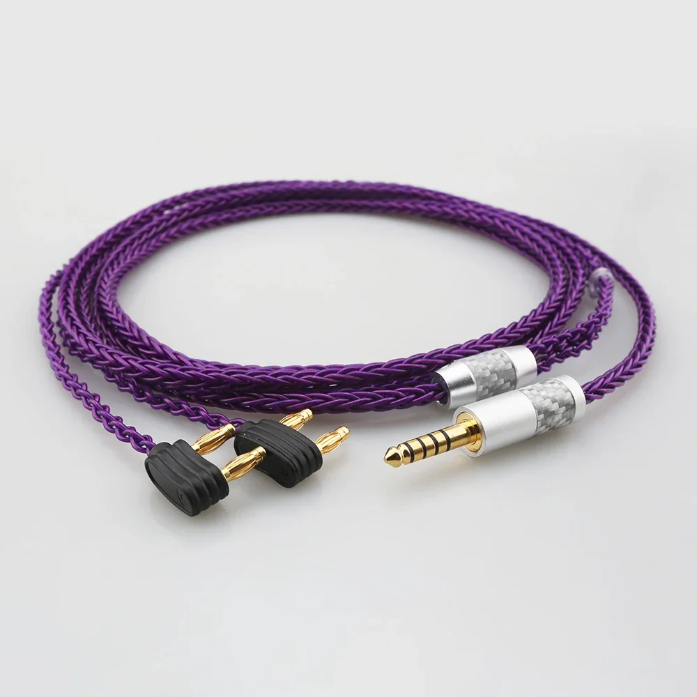 Cavo per auricolari placcato argento HIFI da 3,5 mm 4,4 mm XLR per cuffie austriache 800s ud701 The Composer