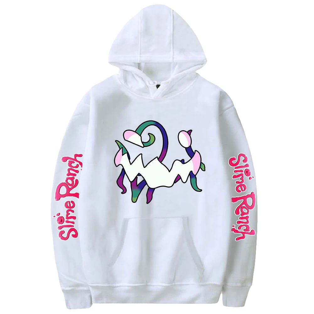 

2026 Slime Rancher Hoodie Unisex Long Sleeve Pullover Women Men's Tracksuit Harajuku Streetwear Simulation Game Clothes Plus