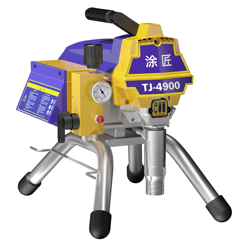 

25MPa High-pressure Airless Sprayer 3200W Multi-purpose Latex Paint Spraying Machine With Pressure Gage Electric Spraying Tool