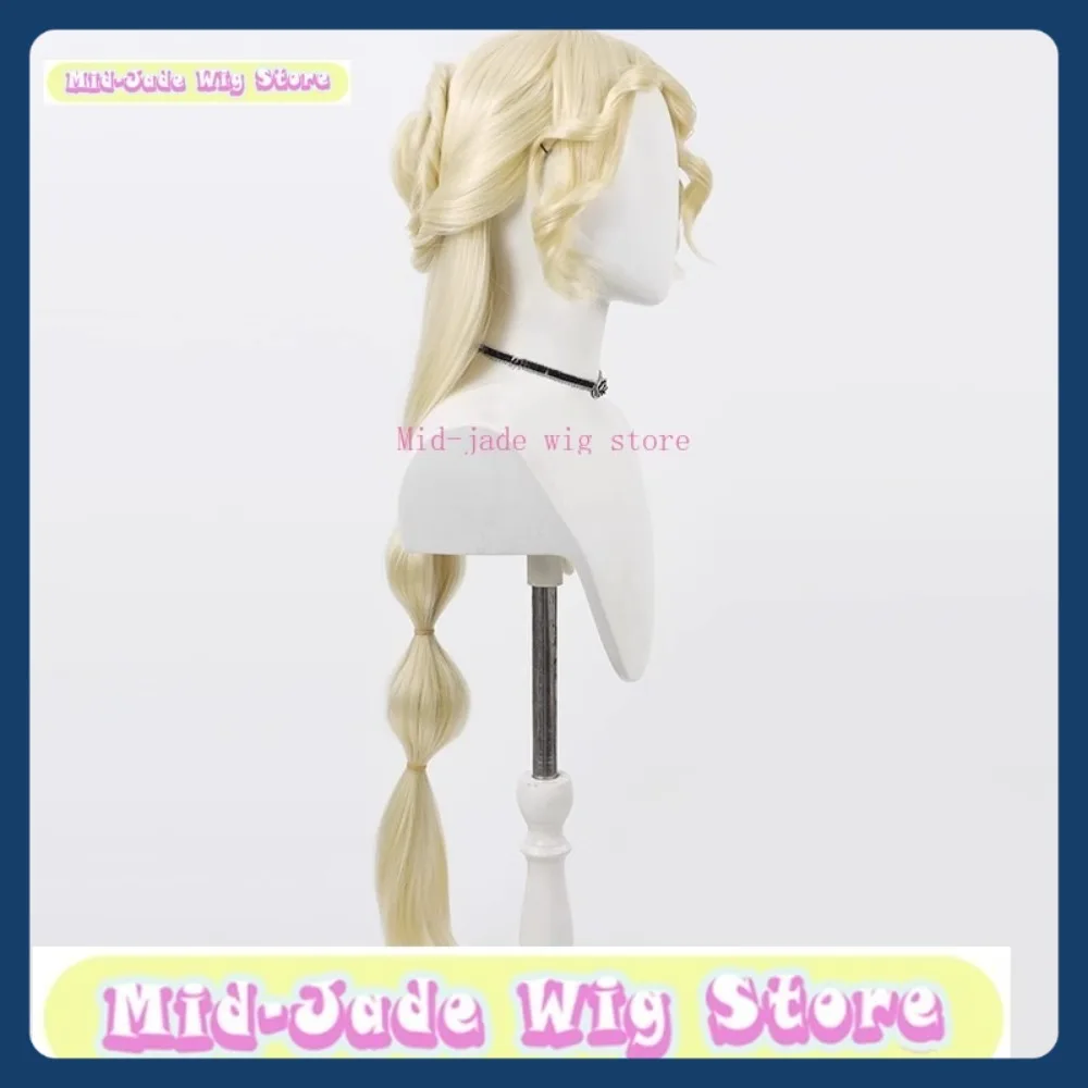 منتصف اليشم شعر مستعار مخزن الهوية الخامس الكاهنة Yog-Sothoth Emissary شعر مستعار تأثيري أنيمي لعبة لعب الأدوار الشعر الاصطناعية حفلة الهالوين #3