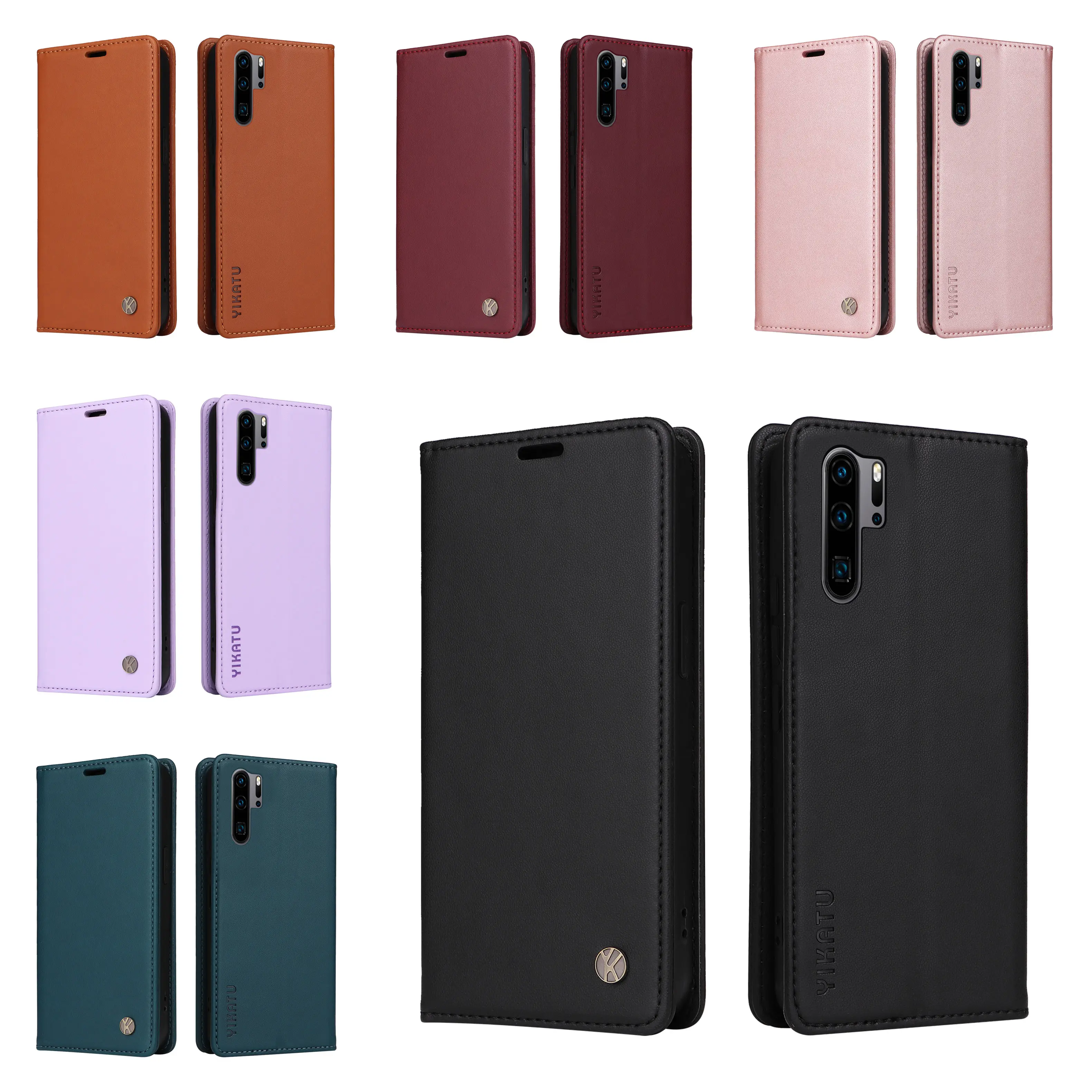 Magnetic Leather Wa… - image