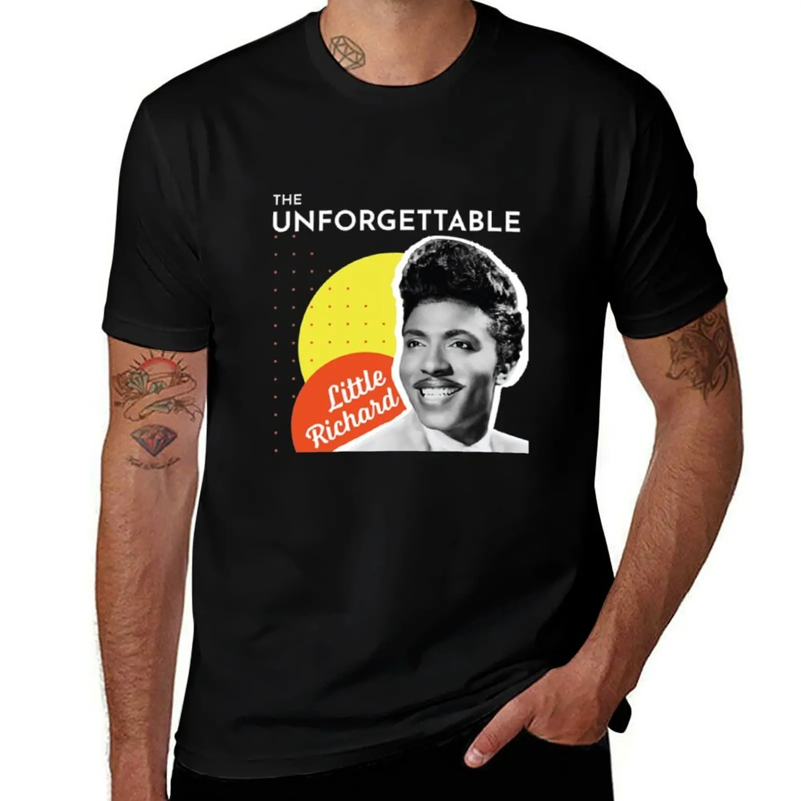 Little Richard Albm the unforgettable little richard T-Shirt t shirts cotton 100% T-Shirt