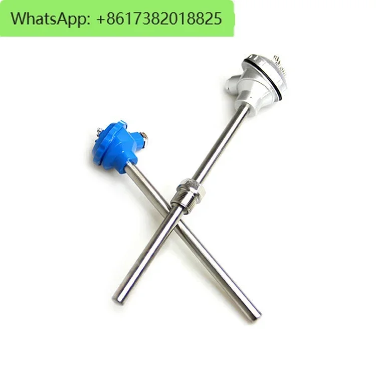 بيع المصنع مباشرة مستشعر درجة الحرارة المقاوم للماء PT100 PT1000 n k j r s b نوع مستشعر الحرارية الحرارية k-type