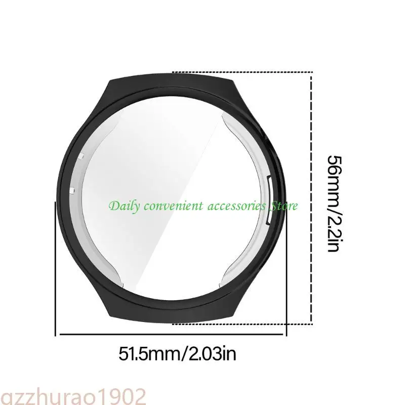 97QB Watch Protector Cover -Hülle für Watch 4 Protector Stoßstangenrahmenabdeckung