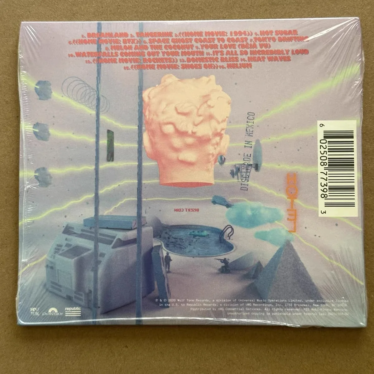 Psychedelic Animals Vinyl Pop Glass Music CD Collection Album, Dave Bayley, Cosplay Record, Walkman, Car Soundtracks Box Collection