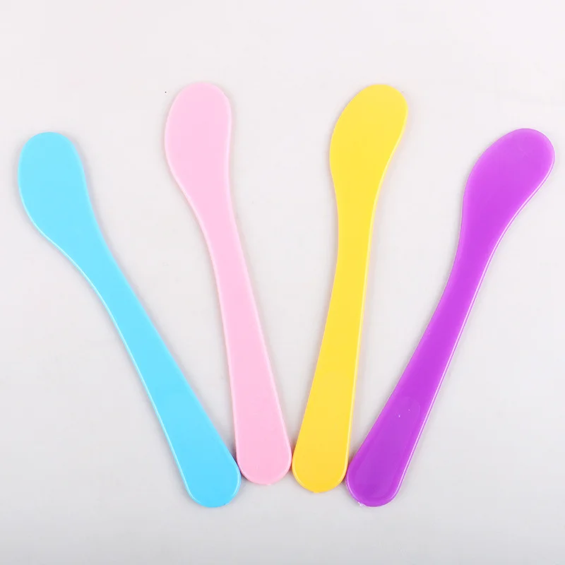 1Pcs 15cm Thickened Cosmetic Mask Spatula Curved Scoop Makeup Mask Cream Spoon Eye Cream Stick Make Up Face Beauty Tool Kits