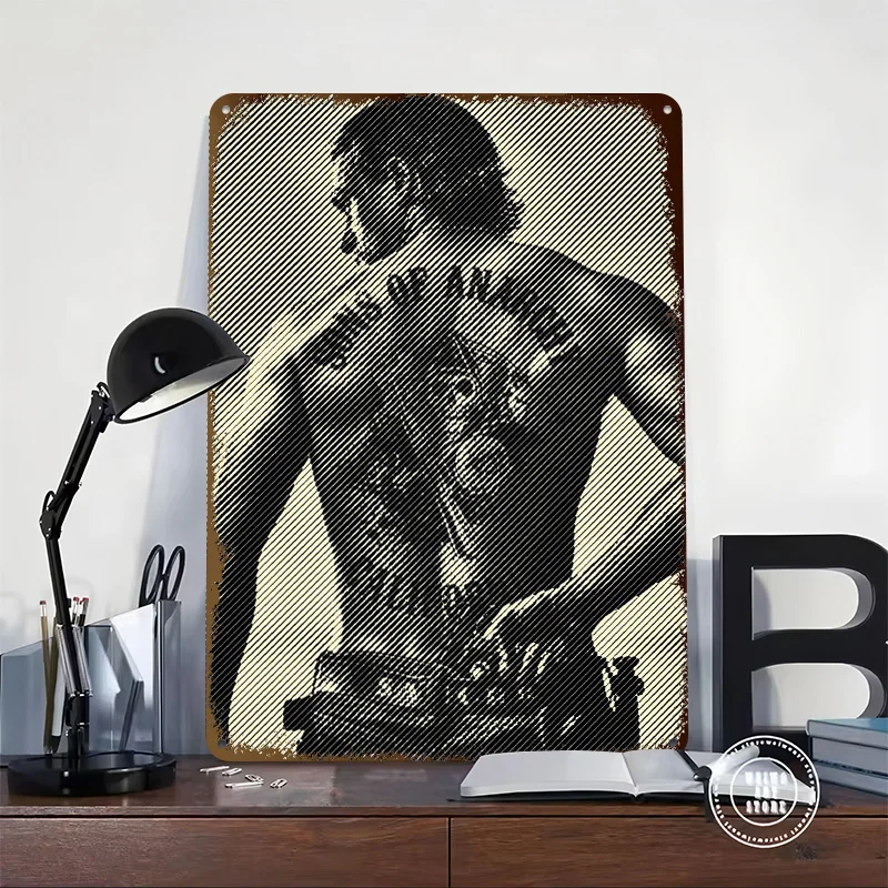 Sons of Anarchy Metal Poster Customized Wall Art Retro Vintage Metal Tin Signs for Office Decoration Gaming Home Decorations