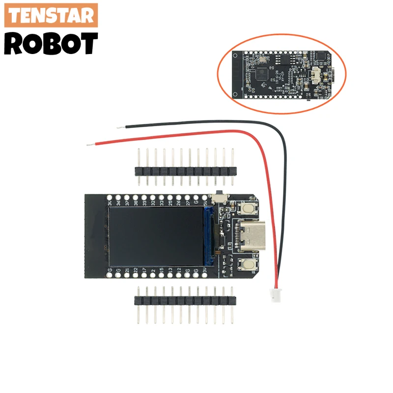 T-Display ESP32 WiFi i Bluetooth-kompatybilny płyta modułowa dewelopera 1.14 Cal LCD Control dla Arduino