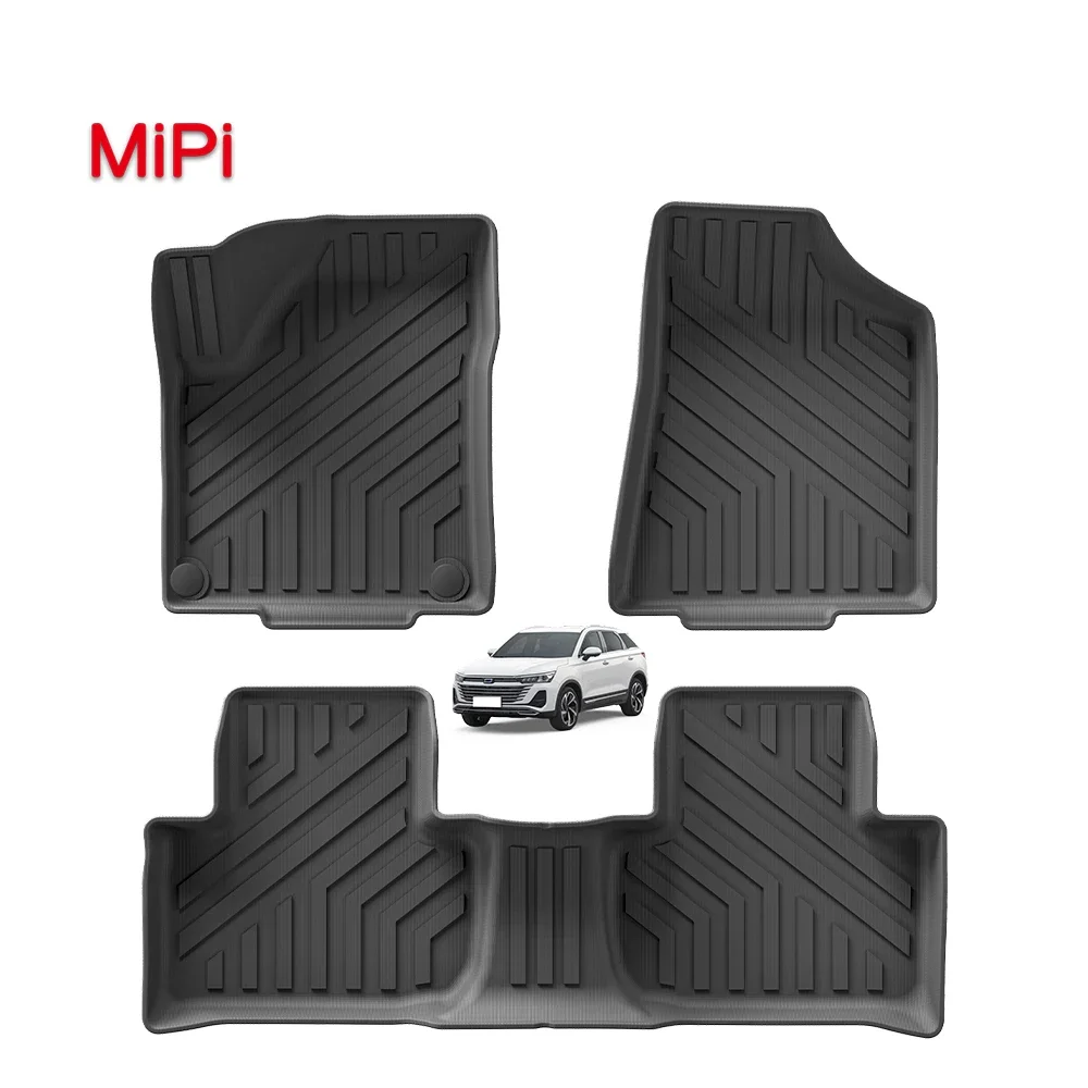 Easy Clean Car Mats TPE 3D Fuel Car Floor Mat For LADA X-Cross5/BESTUNE T-77 2023-2024