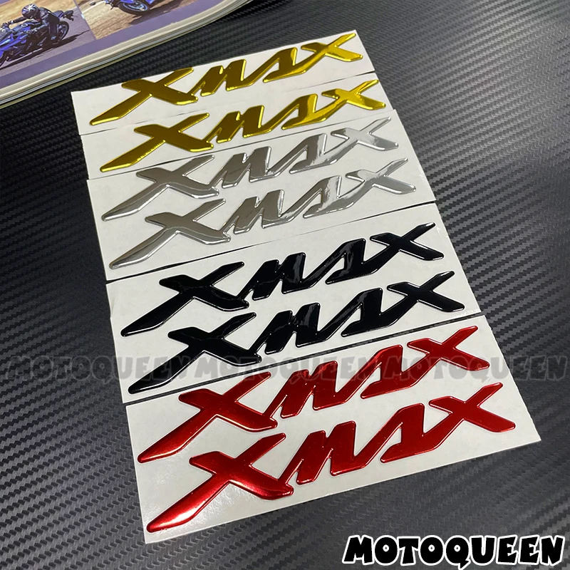 For Yamaha Tmax 500 530 550 560 Smax 155 Xmax 125 250 300 Motorcycle Fairing 3D Label Emblem Logo Decoration Decals Stickers 4