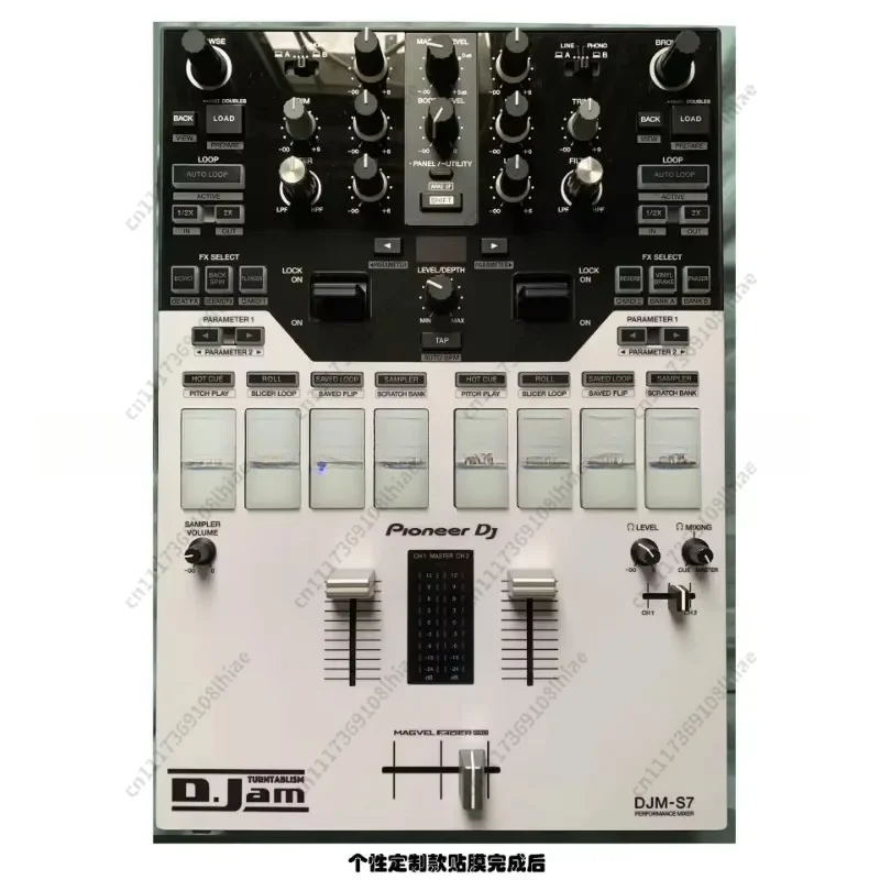 apply to Pioneer DJM-S7 Mixer Panel Film Pioneer Colorful Sticker,(the Product Is Only Self-adhesive Film)