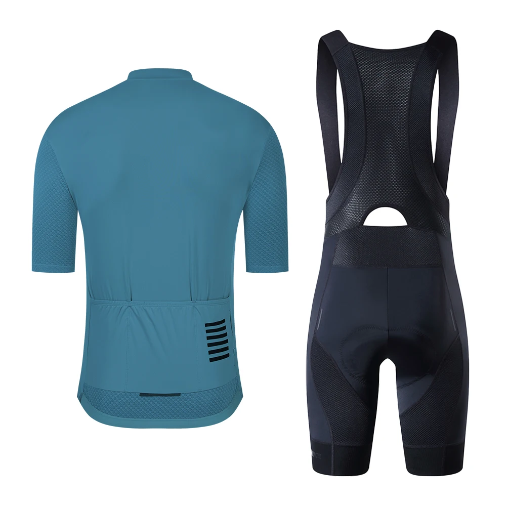 Ykyw Männer Radfahren Kurzarm Trikot Kleidung Set Sommer atmungsaktiv MTB Radsport Träger hose Fahrrad hose Kit Fahrrad anzug Maillot – Detail 28