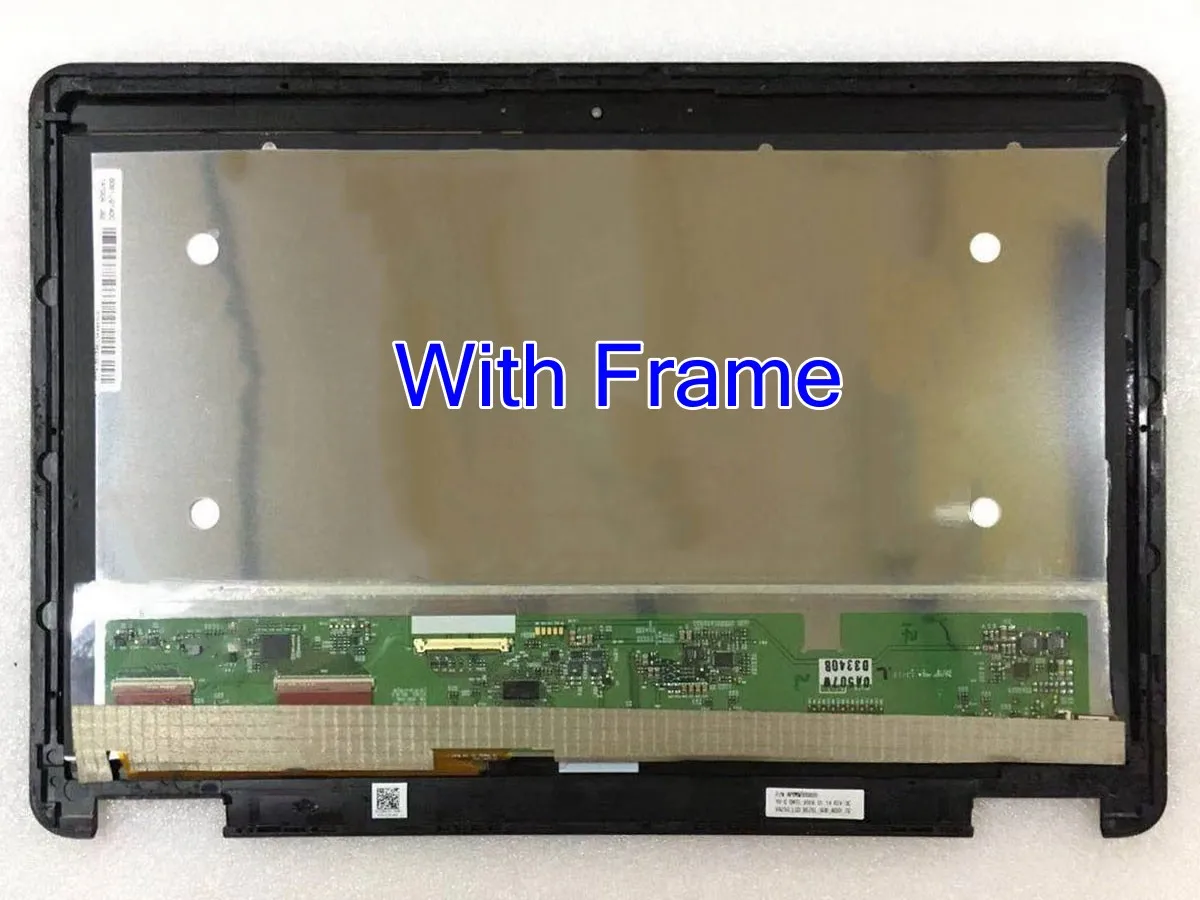 Imagem -02 - Tela Sensível ao Toque 40pin para Dell Latitude E7240 Lp125wf1-spa4 Py6p2 Montagem do Monitor Digitador com Frame Touch Display Fhd 125