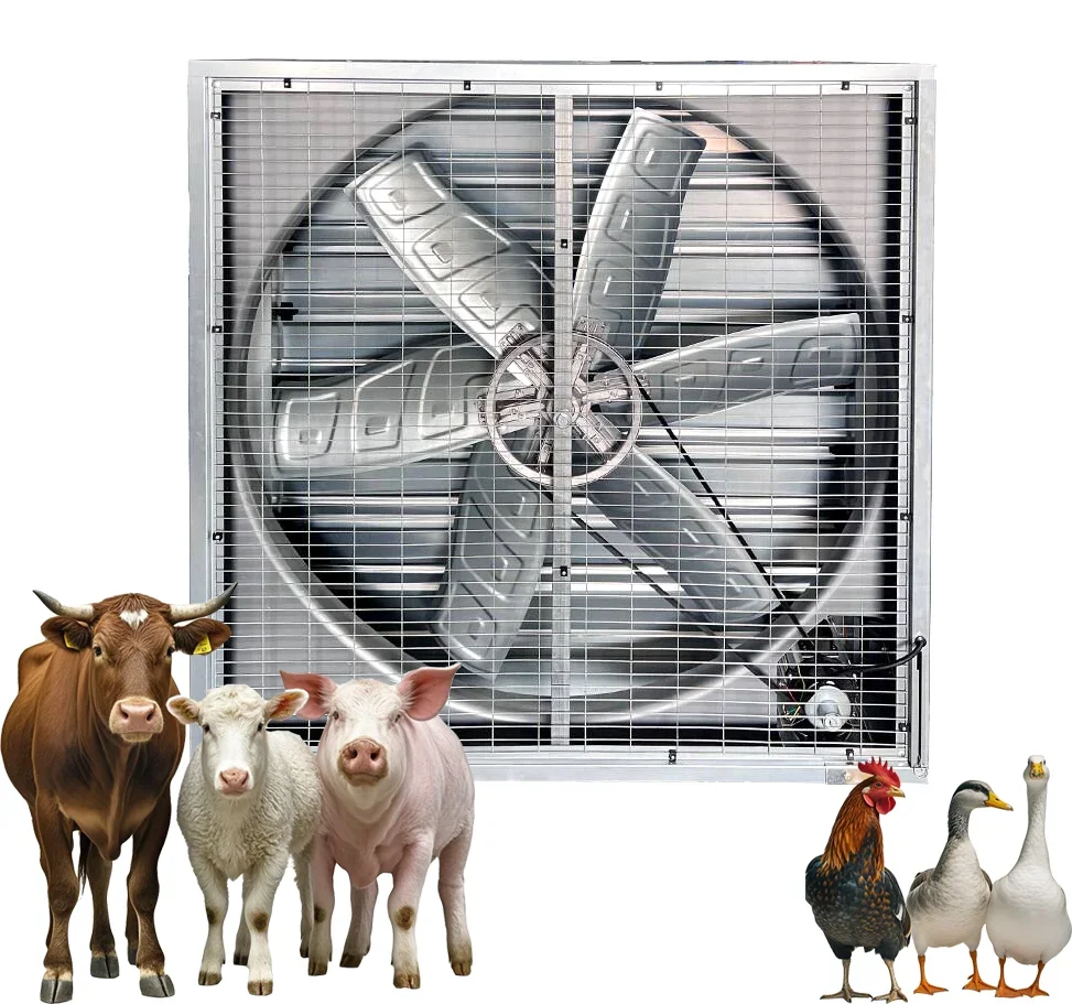 yyhc25000 cfm exhaust fan heavy hammer exhaust fan/Industrial louvered ventilation extractor fan