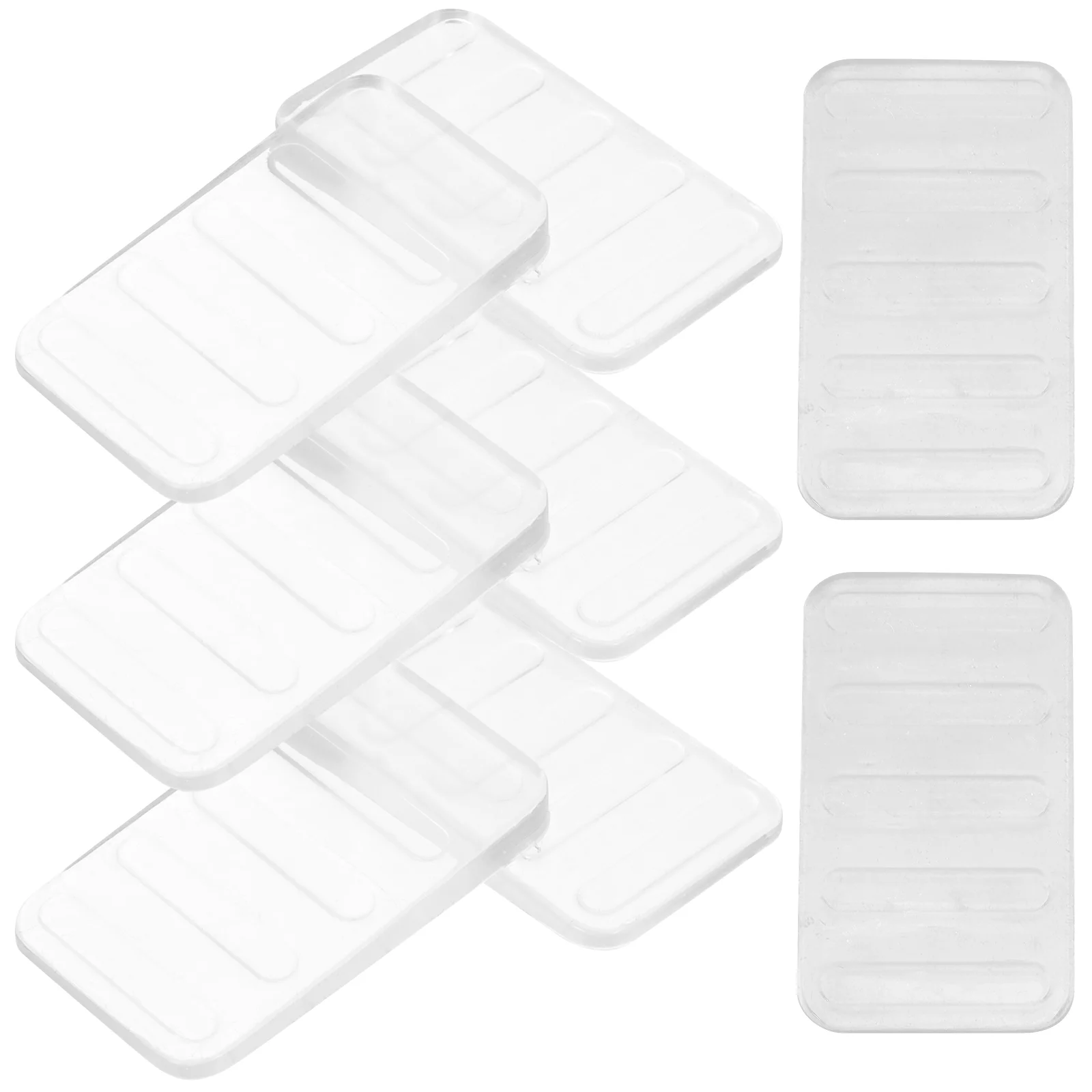 

8 Pcs Block Furniture Spacers Plastic Wedges Shims Leveler Accessories Table Restaurant Drywall Stabilizers Toilet Pvc