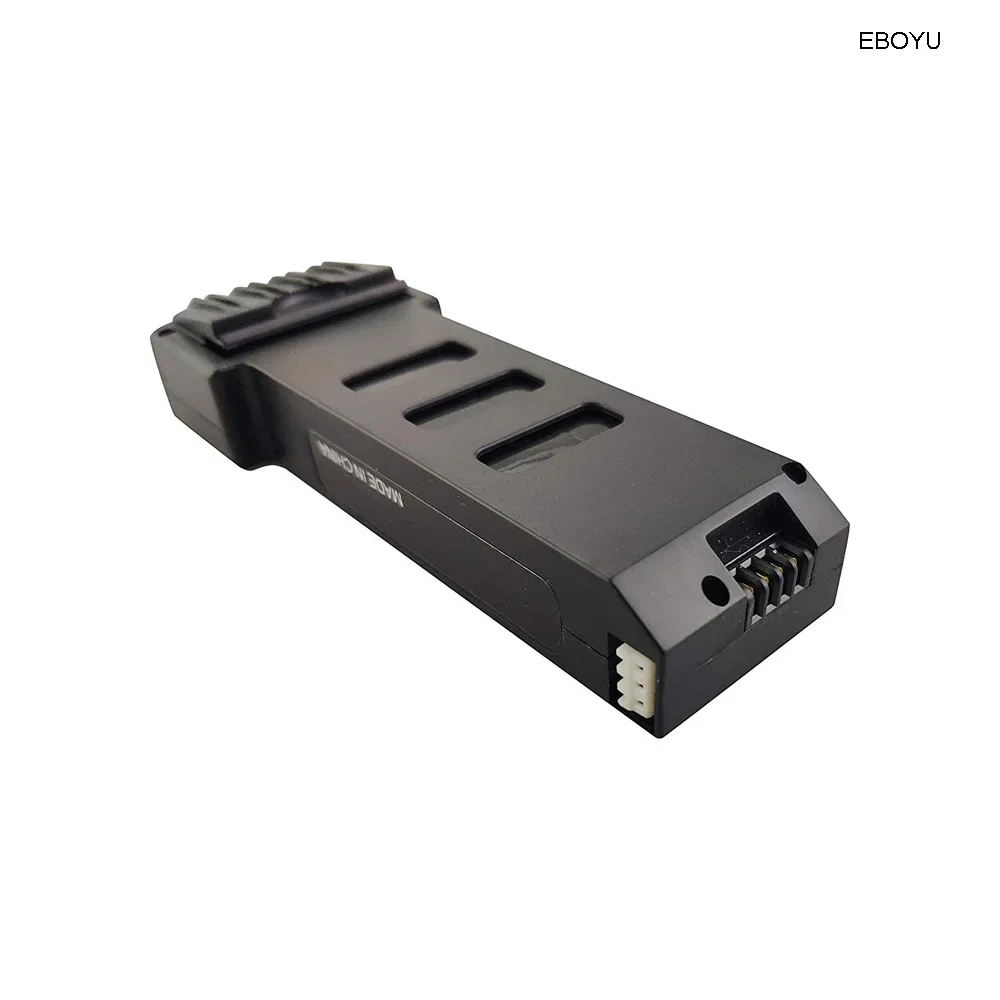 Ebooyu-ドローン用バッテリー2個 * 7.4v 1200mah,li-poバッテリー1〜2,e511 e511s rc用充電器,スペアパーツ