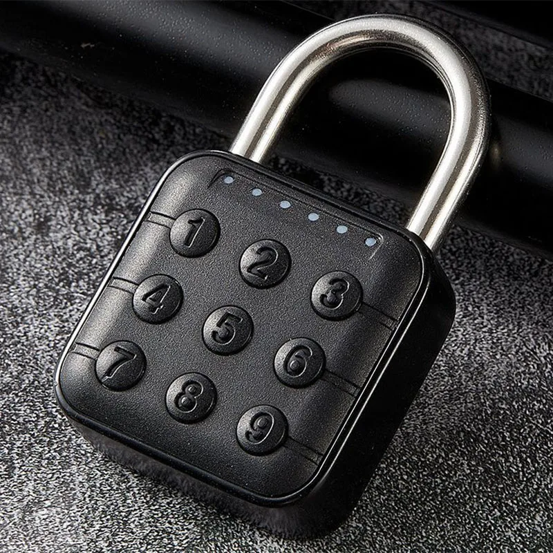 

Anti-theft Lock Smart Bluetooth Mini Password Fingerprint Padlock IP67 Waterproof Keyless Security Electronic Luggage Bag Case