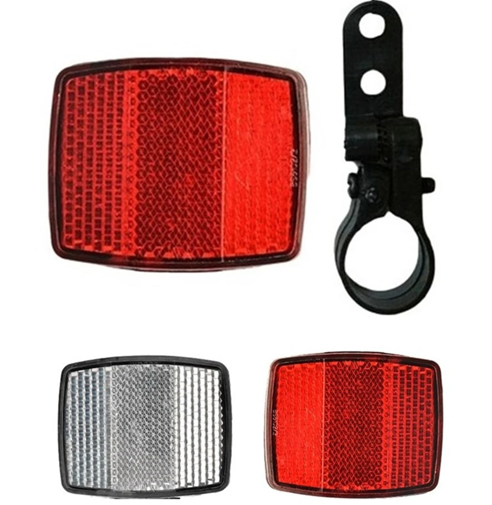 Motorcycle Bicycle Turn Rear Lamp Light License Plate LED Tail Light Mounting brackets Reflective film