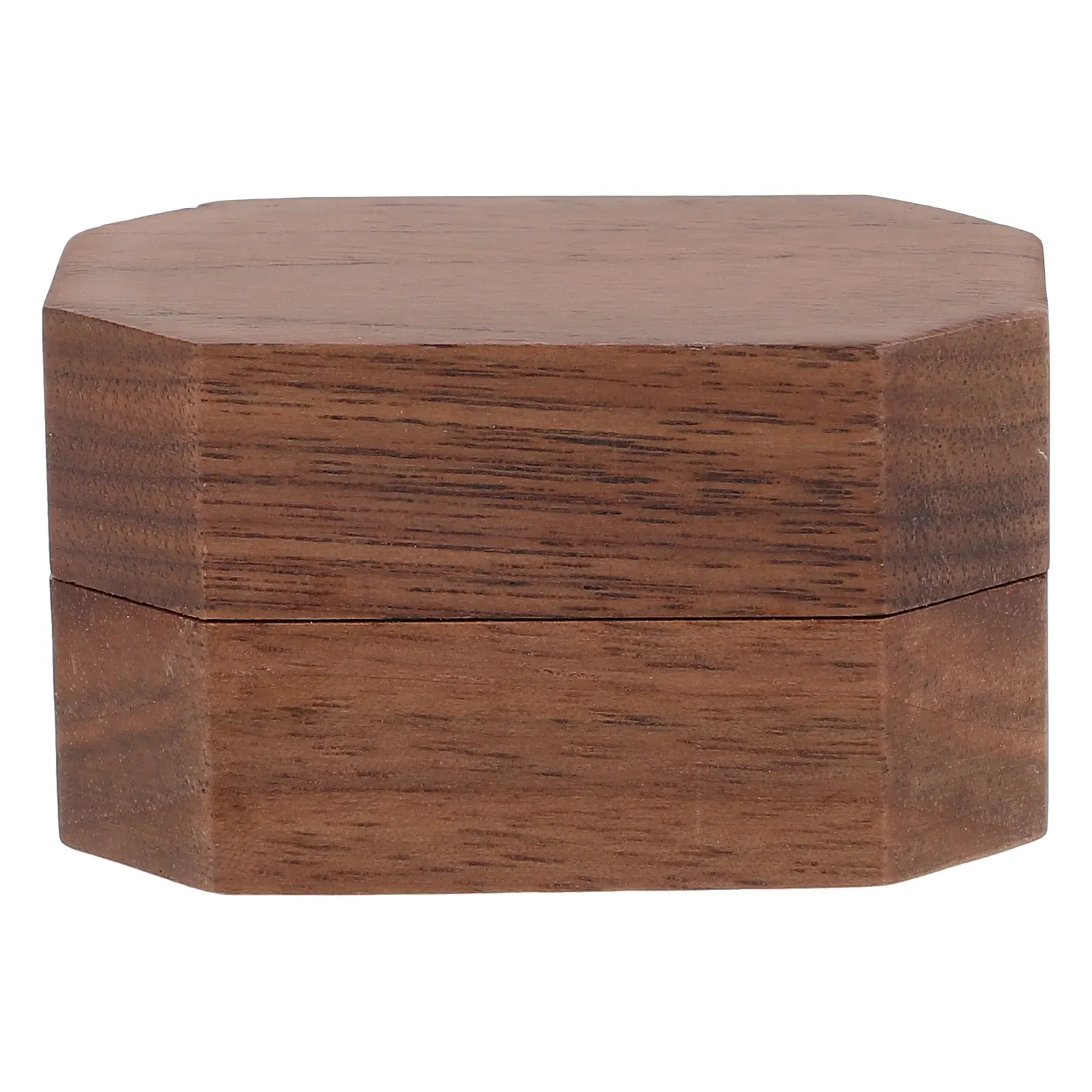 

Black Walnut Box for Rings Earrings Wedding Ceremony Display Holder Wooden Case Bridal Wedding Ring Box Gift Storage