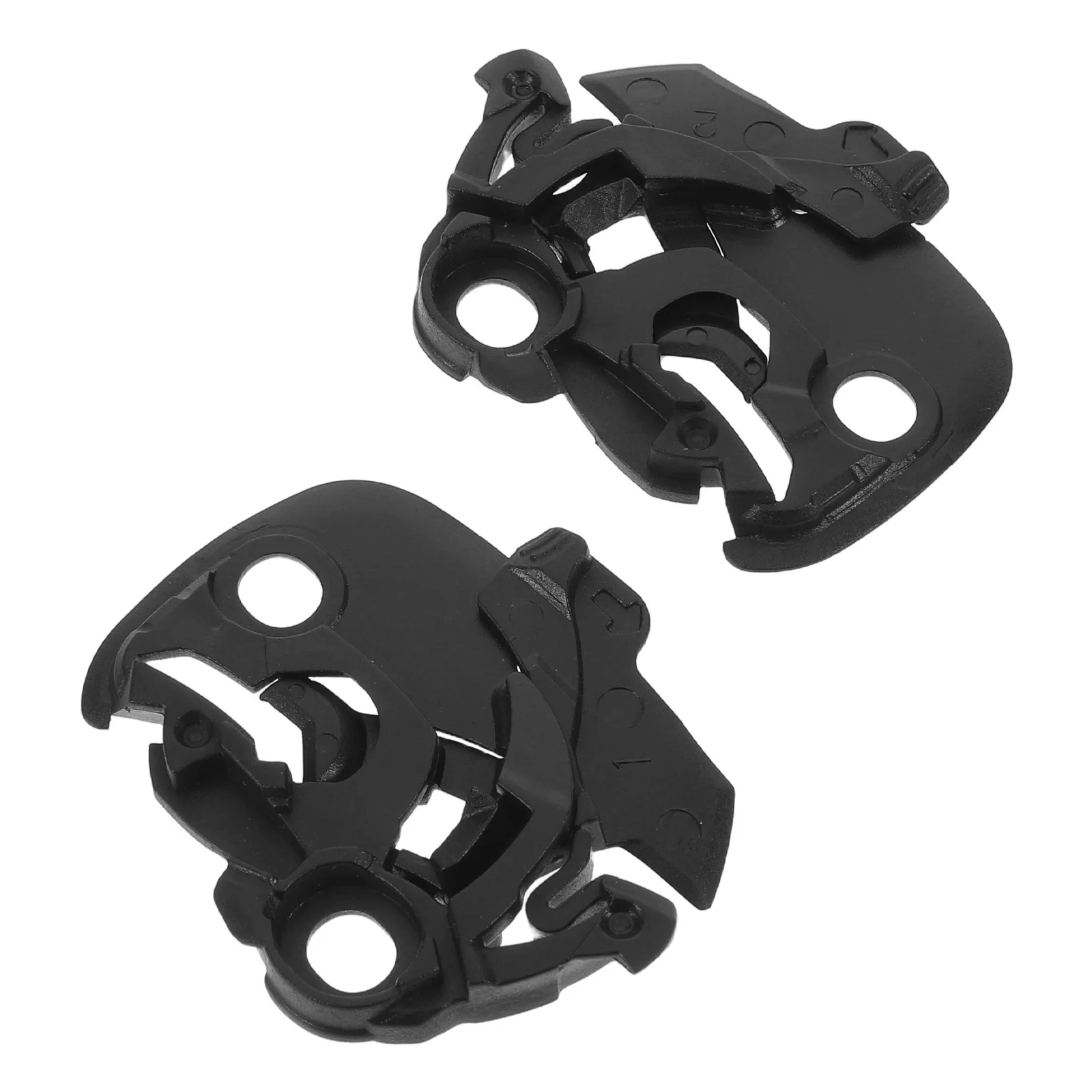 

2Pcs Visor Plate Visor Set Repair Kit Motorcycle Shield Fix Plate Replacement Motorcycle Parts Upgrade