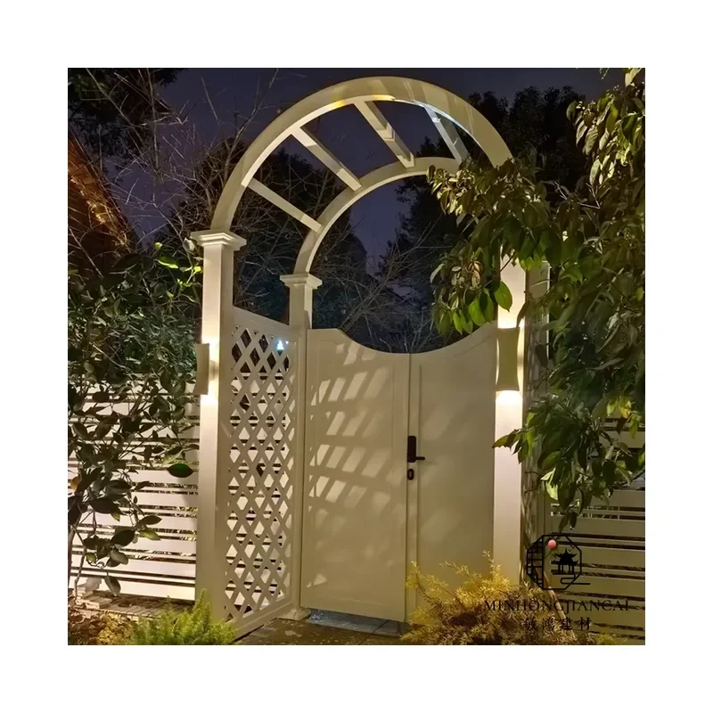 Climbing Plant Support Aluminum Arbor Arch Pergola Trellis Rustproof Eco-Friendly Privacy Security 10ft Garden Fence Fencing