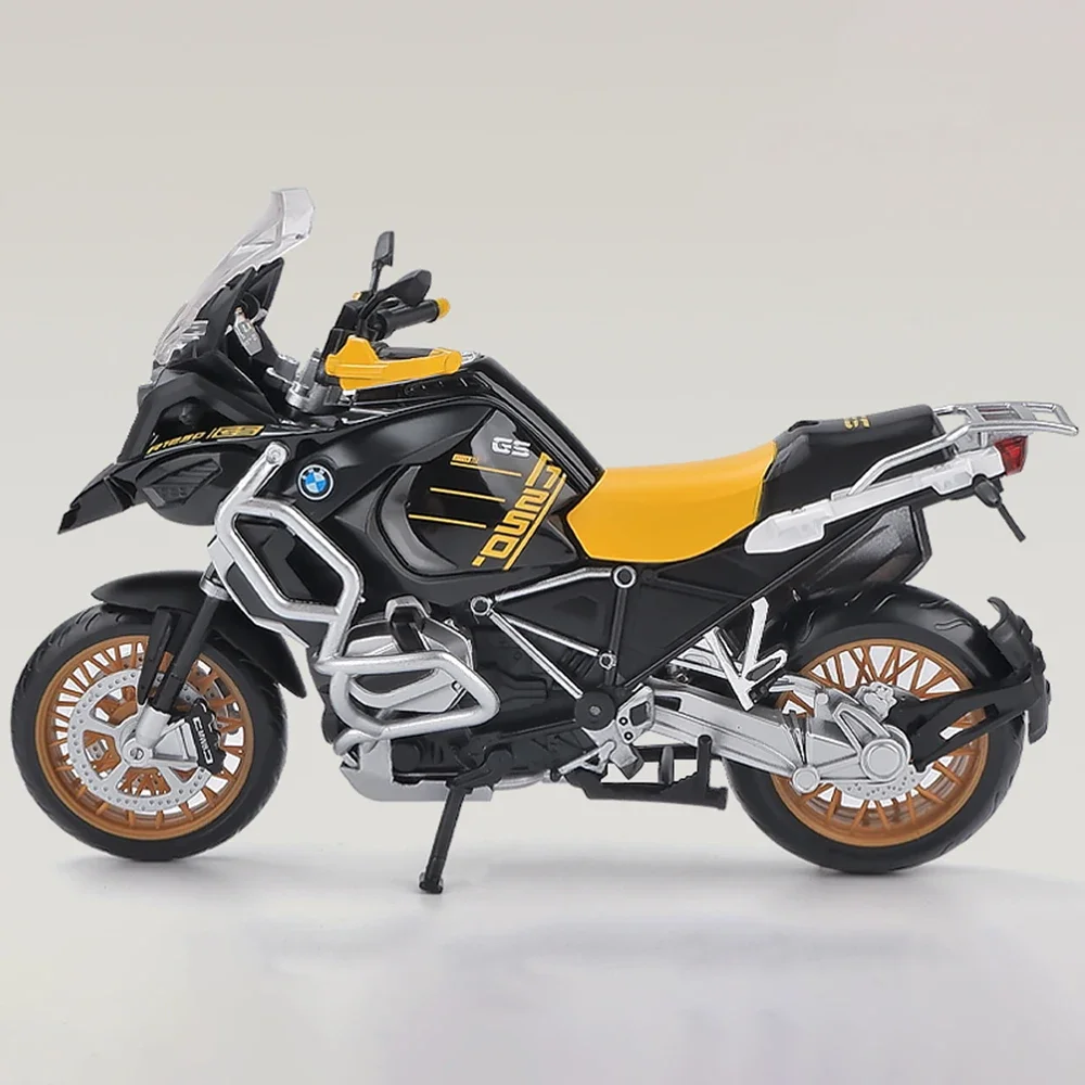

1:12 BMW R1250GS ADV S1000RR Toy Motorcycle Car Model Alloy Diecast Shock Absorption Off Road Autocycle Vehicle Collection Gifts