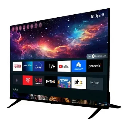 32 Inch Android Smart TV 1080P Full HD LED LCD Television WiFi HDMI USB AV Global Voltage 100-240V Ultra Thin Home Hotel TV