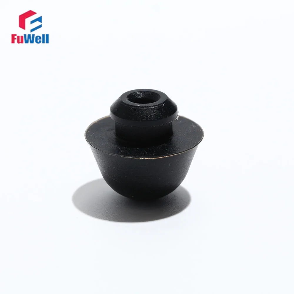 FuWell Silicone Rubber Plugs Conical Hole T-Shaped Sealing Shock-Absorbing Plug for Durable Sealing High-Temperature Resistance
