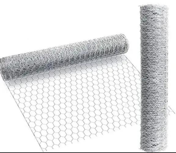 Galvanizado Шестиугольная Malla Преугольная шестиугольная проволочная сетка с покрытием из ПВХ Куриный забор для птицеерской фермы Сетчатая сетка