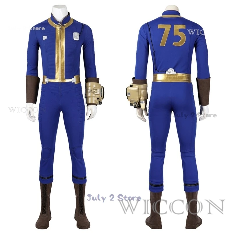 

Adult Game Fall Cos Out No.75 Vault Cosplay Nate Nora Men Jumpsuit Bodysuit Outfit Halloween Carnival Party Roleplay Suit