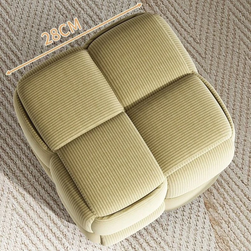 Creative Small Stools Solid Wood Ottomans Modern Nordic Footstool Design Footrest for Living Room Luxury Interior Furniture