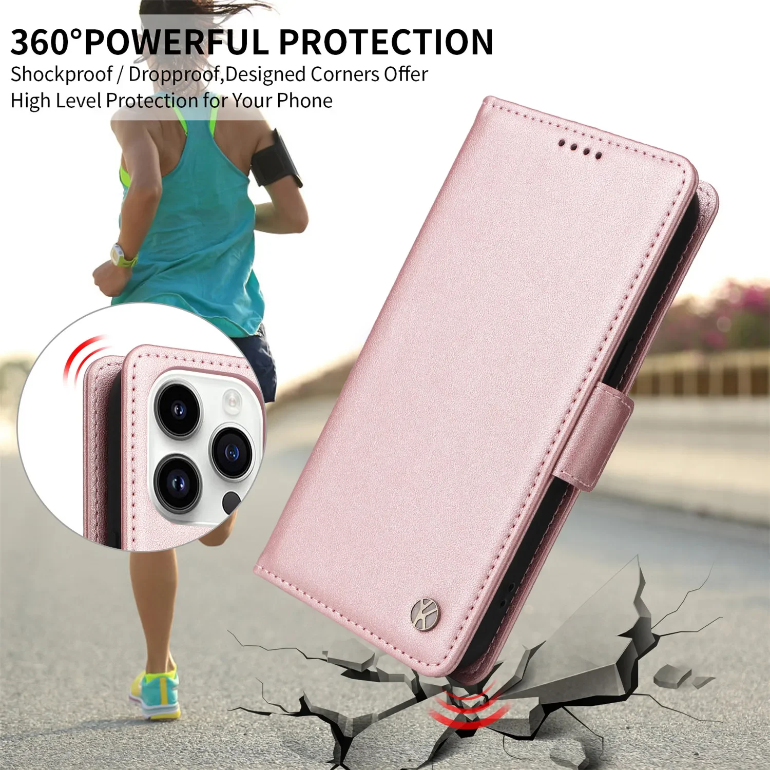 Funda con tapa para Samsung Galaxy S25 Edge S24 Ultra S23 S22 S21 S20 FE S9 Plus S10, soporte tipo billetera con ranura, funda para libro de teléfono