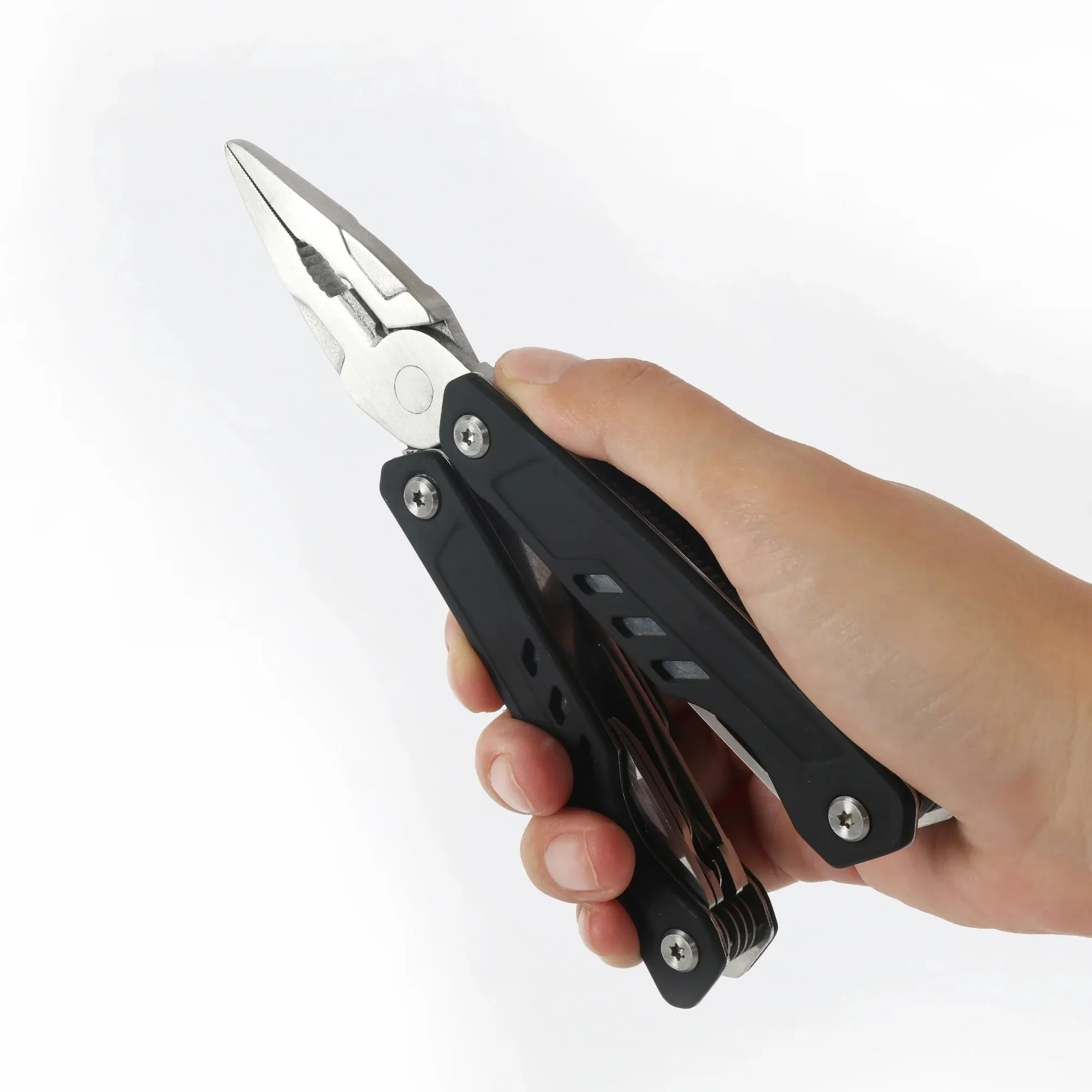 Ozark Trail 17-in-1-Multitool, Edelstahl, Schwarz, Bastelmesser Modell 2119