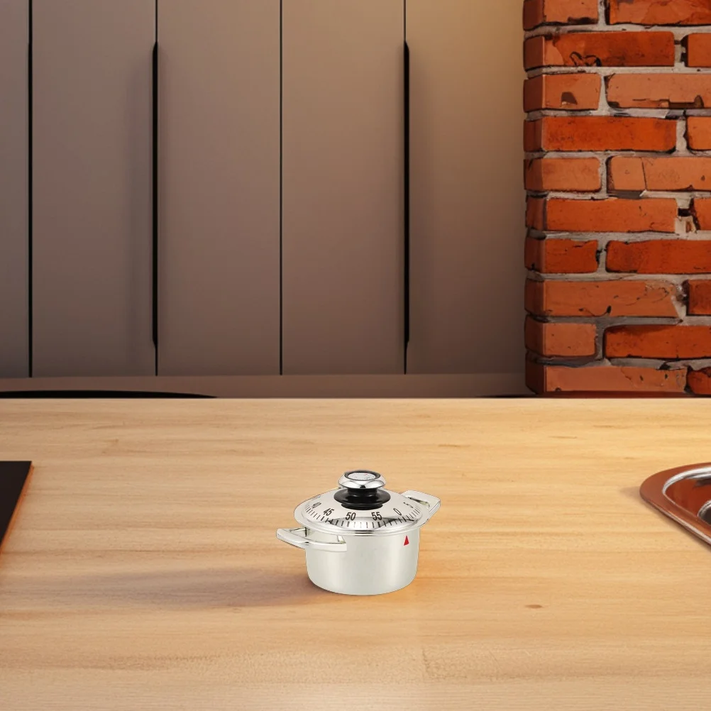 

2Pcs Mechanical Countdown Kitchen Timer Wind Up Loud Alarm Cooking Baking Timer Classic Vintage Style for Home Restaurant