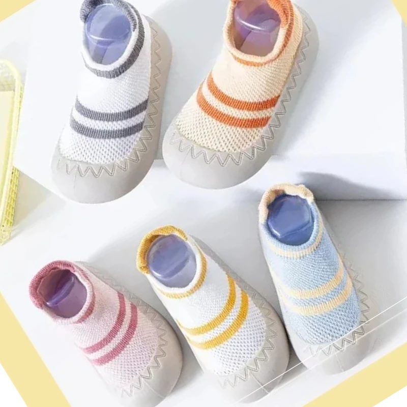 

Новая летняя нескользящая обувь для новорожденных, детская обувь, детская напольная обувь, носки, домашняя обувь